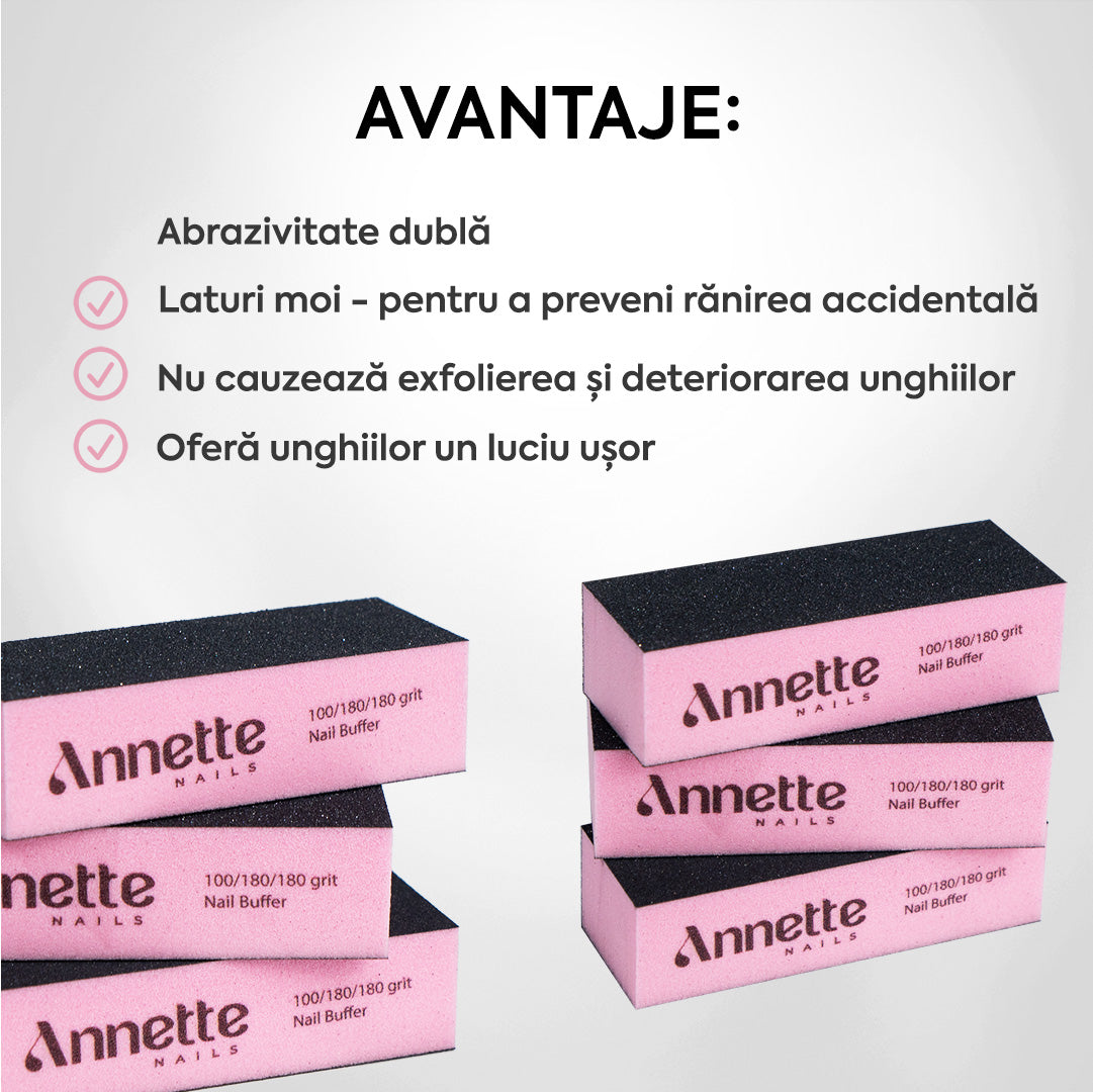 Buffer abraziv mare - avantaje