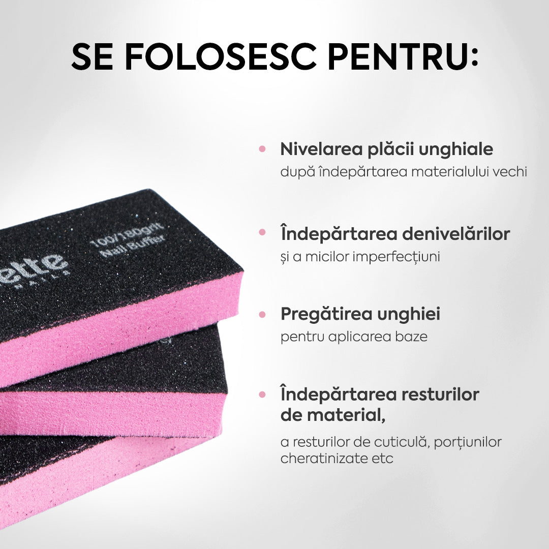 Buffer abraziv mediu - se foloseste pentru
