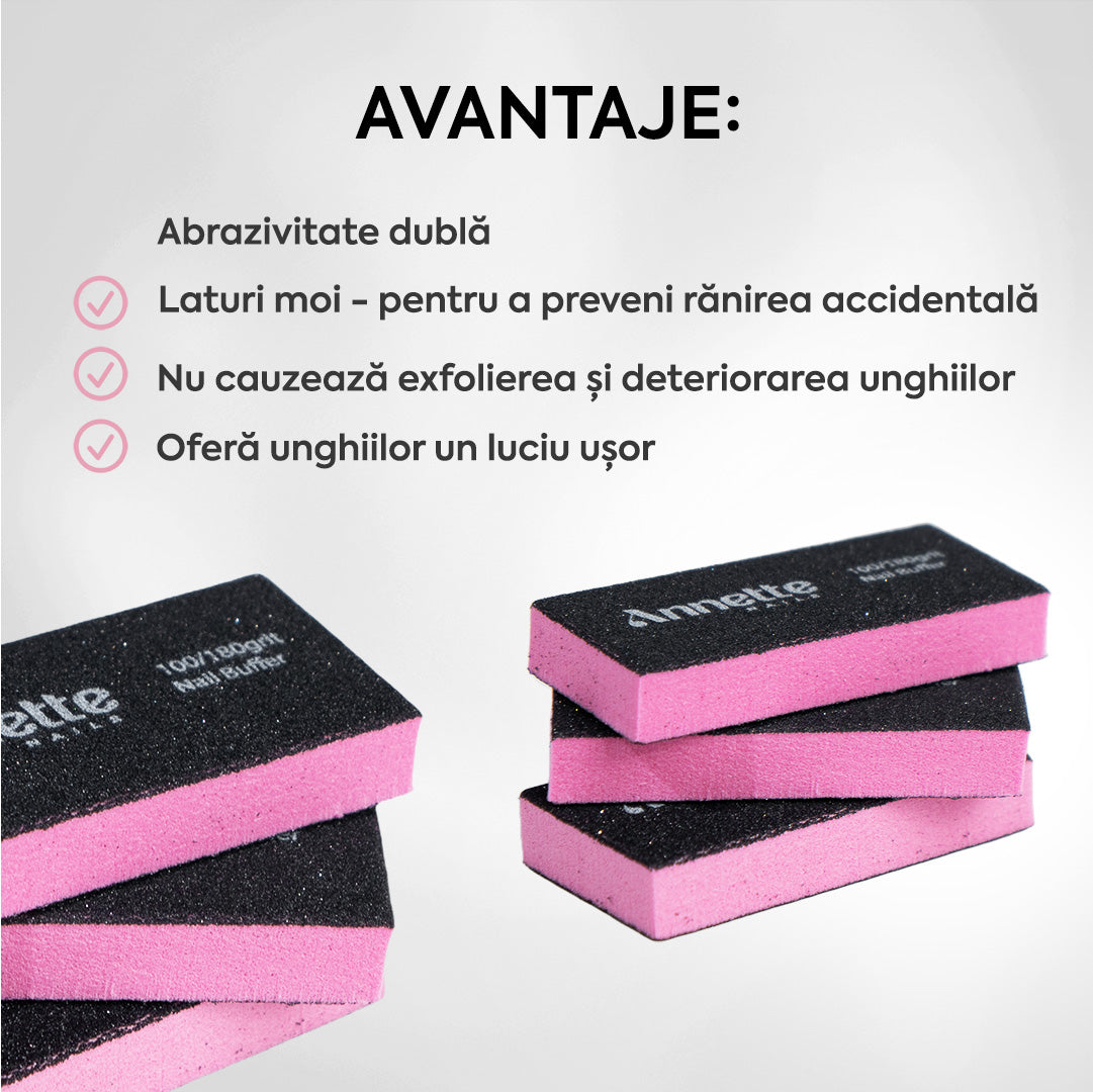 Buffer abraziv mediu - avantaje