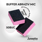 Set Buffer Unghii Abraziv Mic 50 buc Annette Nails PBF-03S-S50