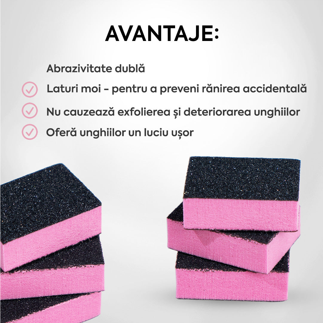 Buffer abraziv mic - avantaje