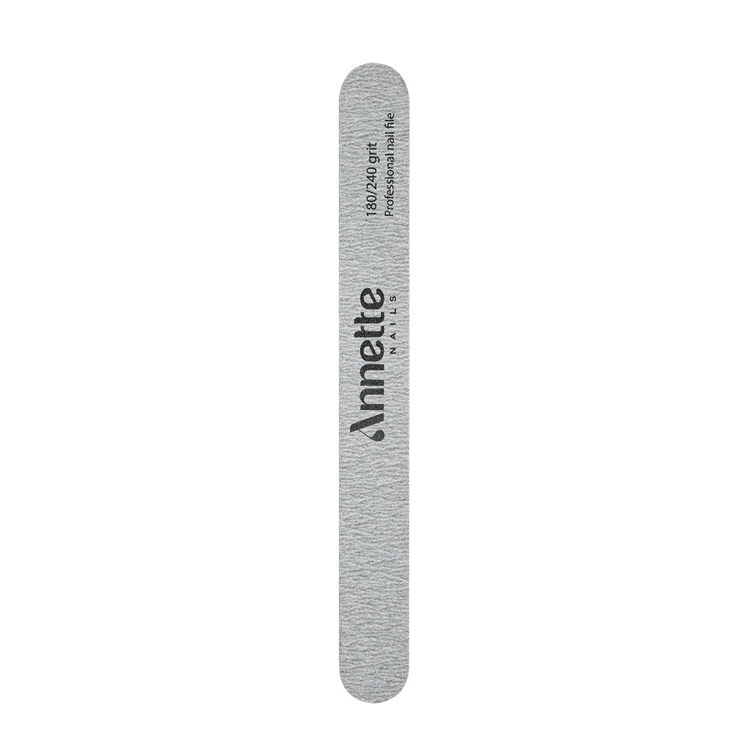 Set Pile Unghii din Lemn Ovale 10 buc 180/240 grit Zebra Annette Nails PWD-02-180/240Z-S10