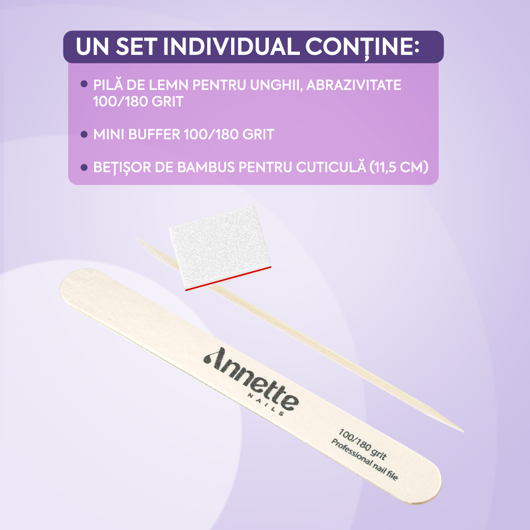 Set de Manichiura Annette Nails MARE - 100/180 grit