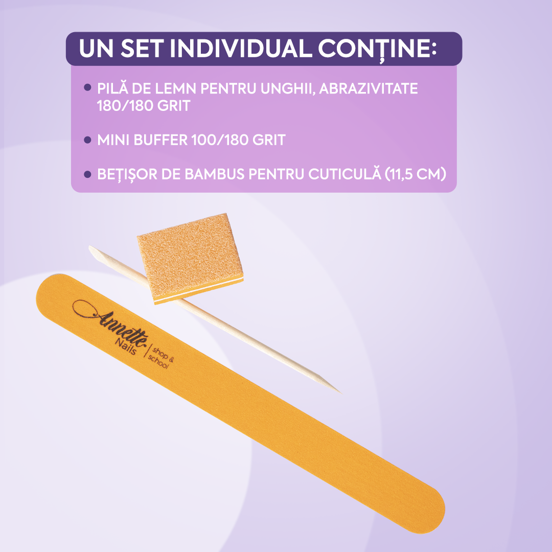 Set de Manichiura AnnetteNails (Portocaliu)