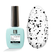 Top Coat AnnetteNails Shine black flakes 3 no wipe SF-03 - 12ml