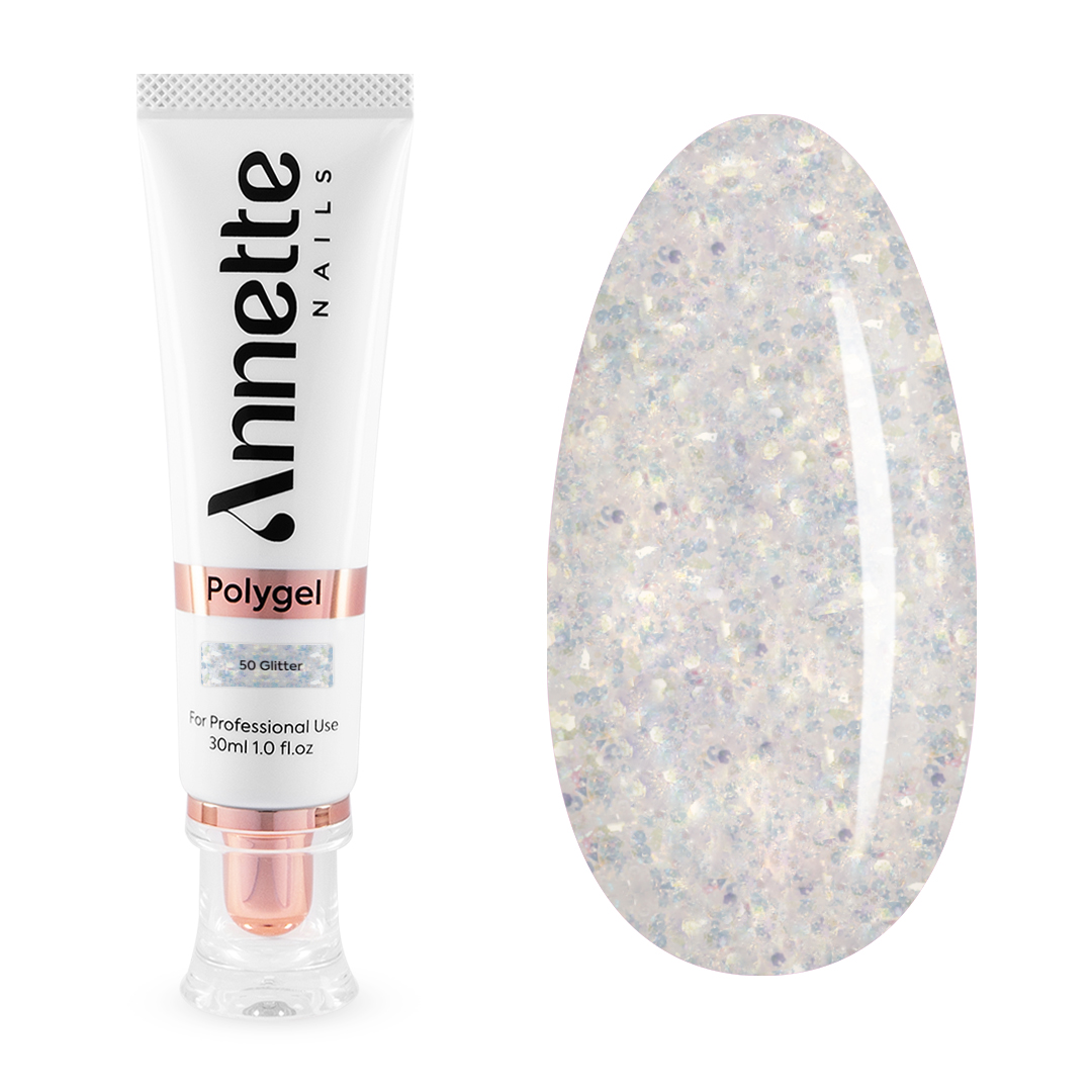 Polygel Annette Nails - Glitter 50, 30 ml