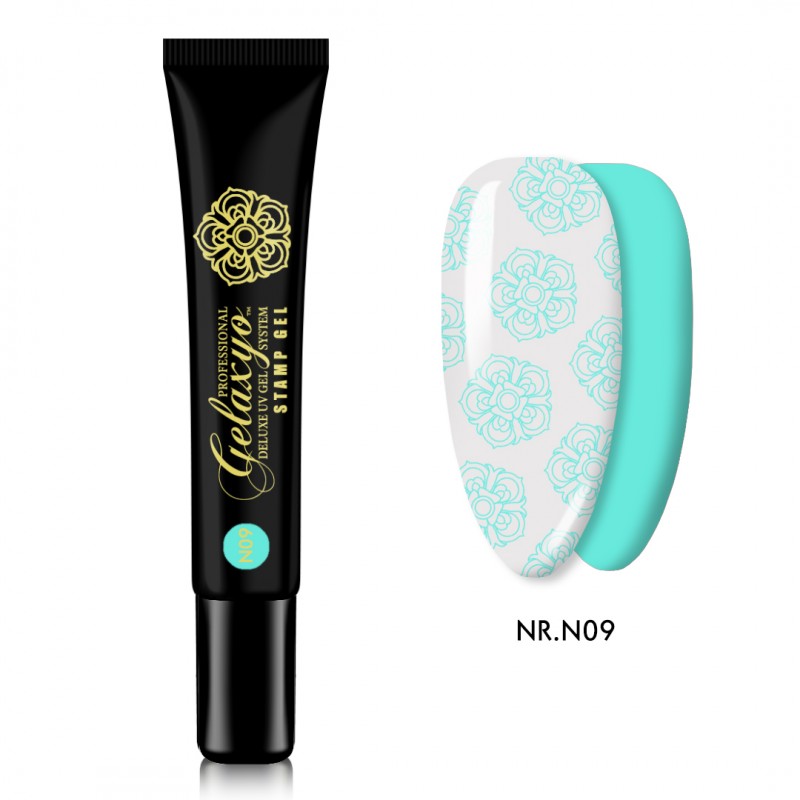 Stamp Gel Gelaxyo Blue Neon N09