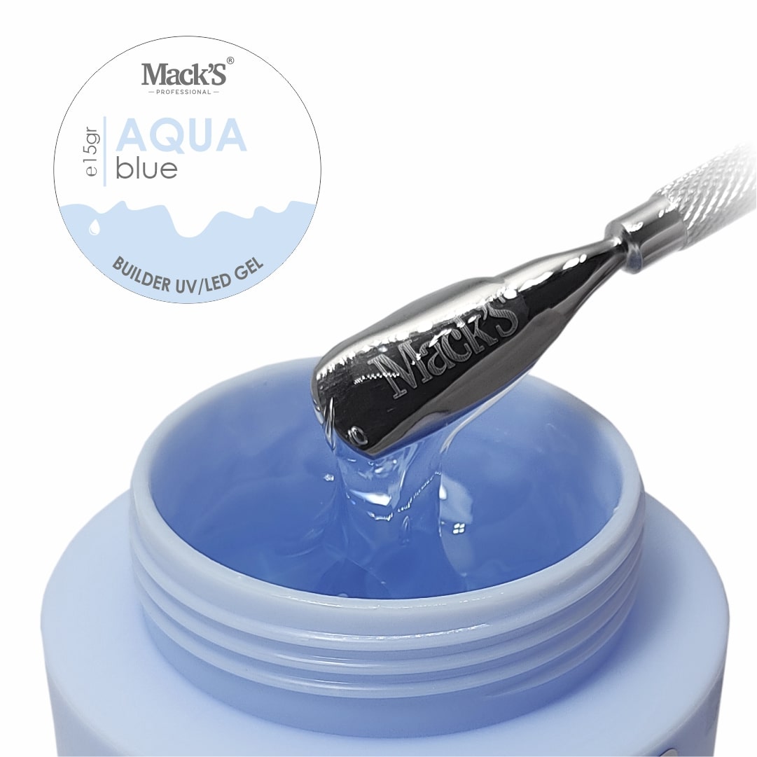 Gel Builder Mack’s Aqua Blue - 15g