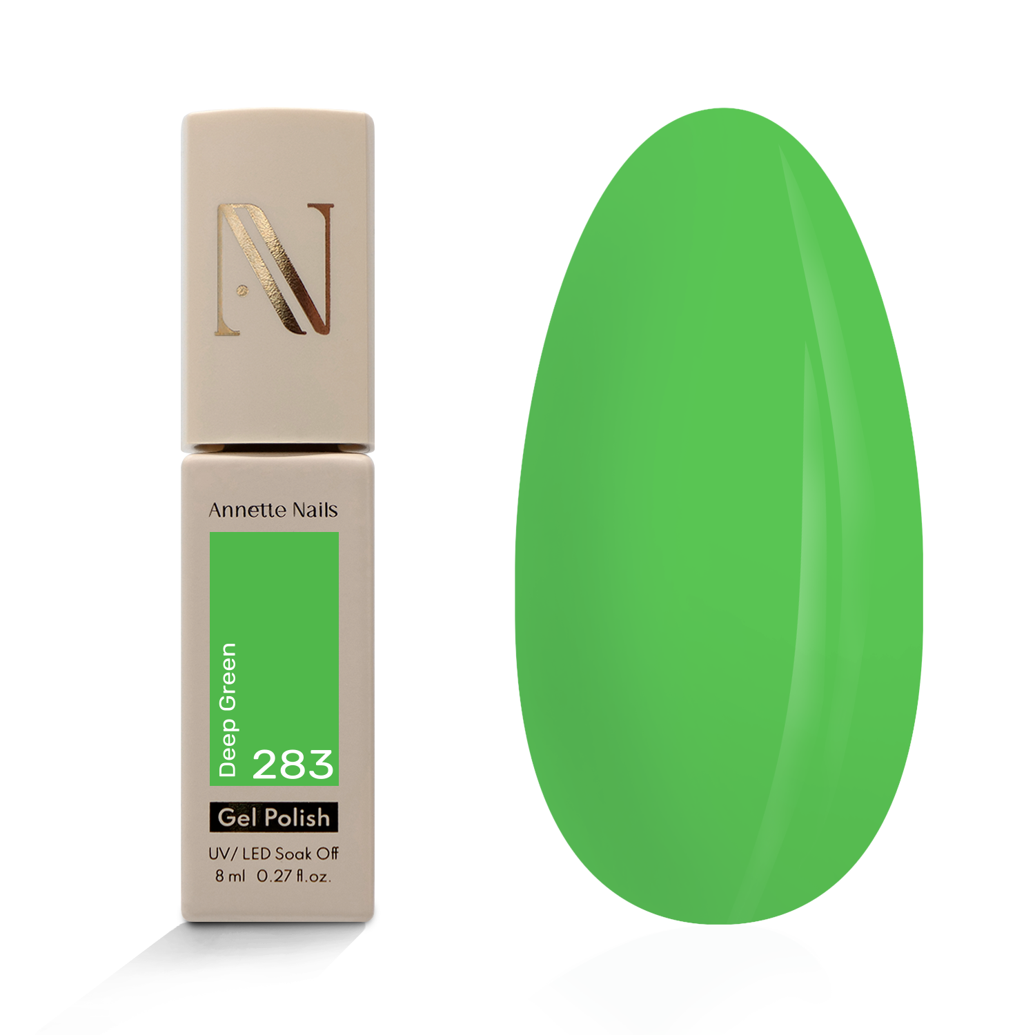 Oja Semi AnnetteNails Neon Party Deep Green 283 - 8ml