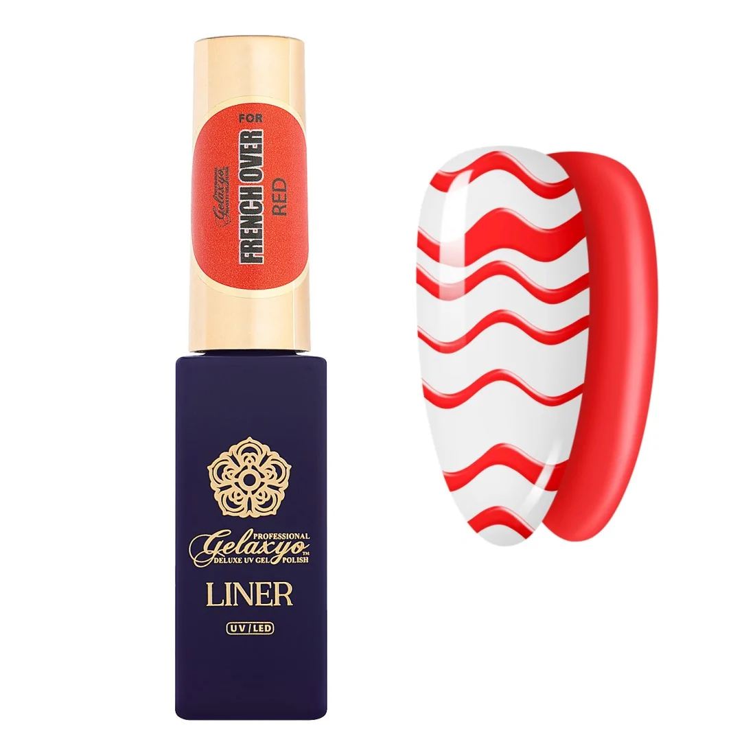 Liner Gelaxyo French Over Red 7ml