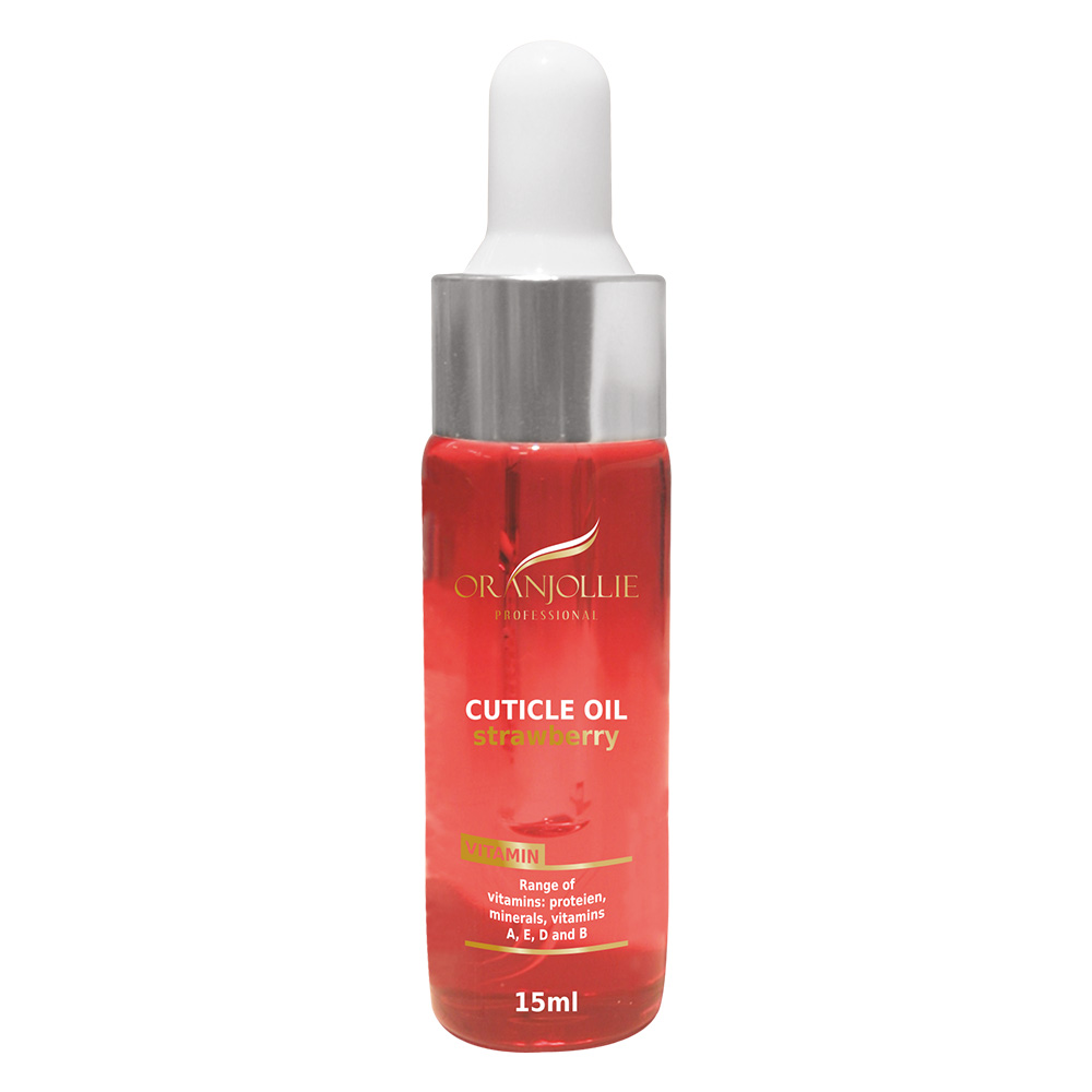 Ulei de cuticule Oranjollie Crimson Strawberry - 15ml