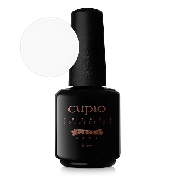 Rubber Base Cupio French Collection Milky White - 15ml