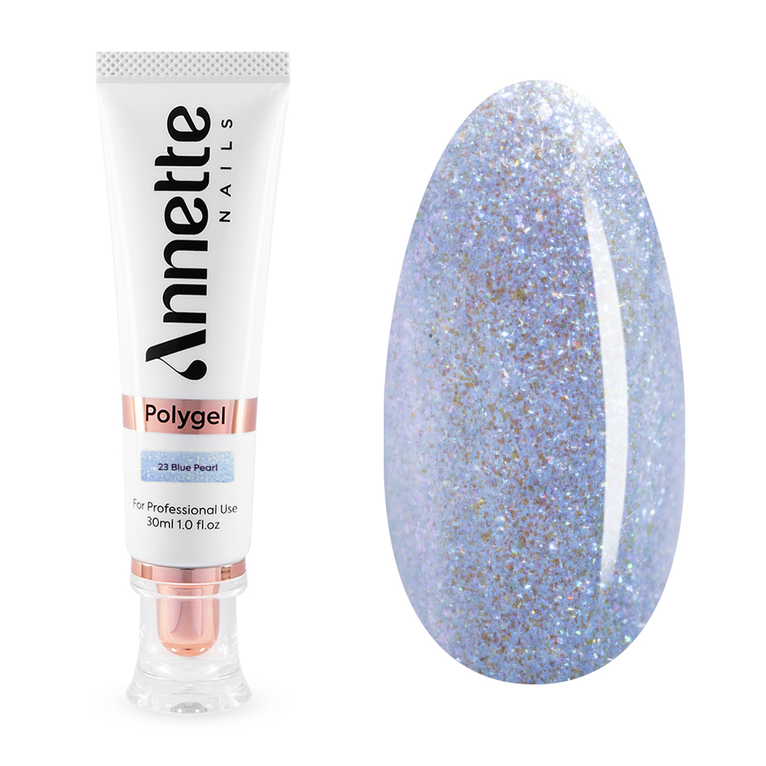 Polygel Annette Nails - Pearl 23 - Blue, 30 ml