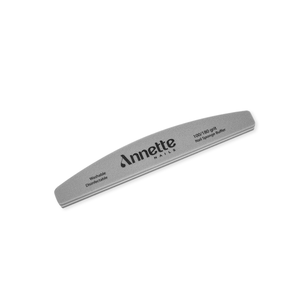 Pila Buffer Unghii Semiluna Annette Nails - 100/180 grit