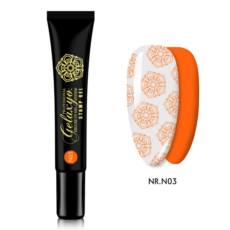 Stamp Gel Gelaxyo Orange Neon N03