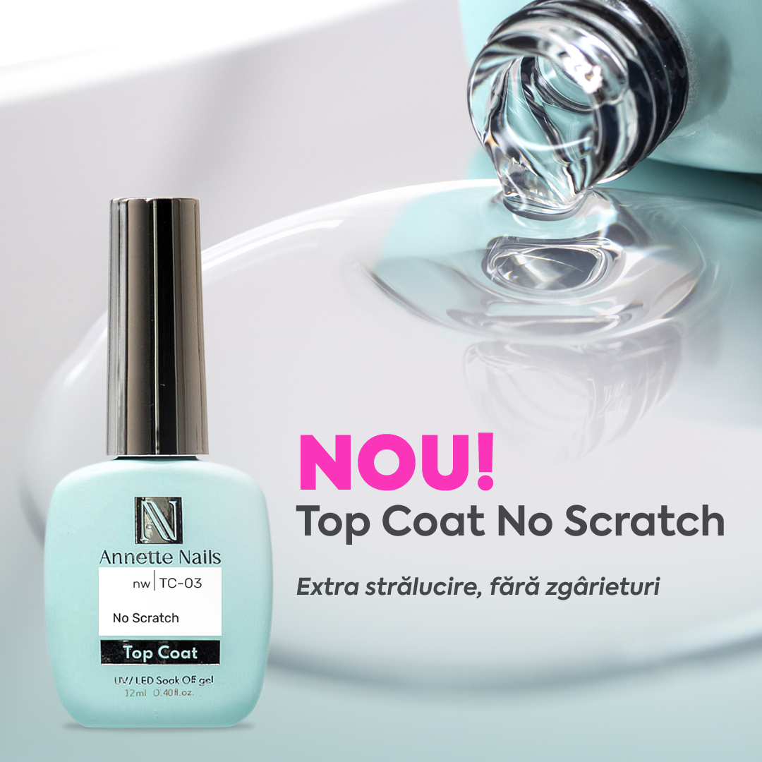 Top Coat Annette Nails - No Scratch, TC-03, 12 ml