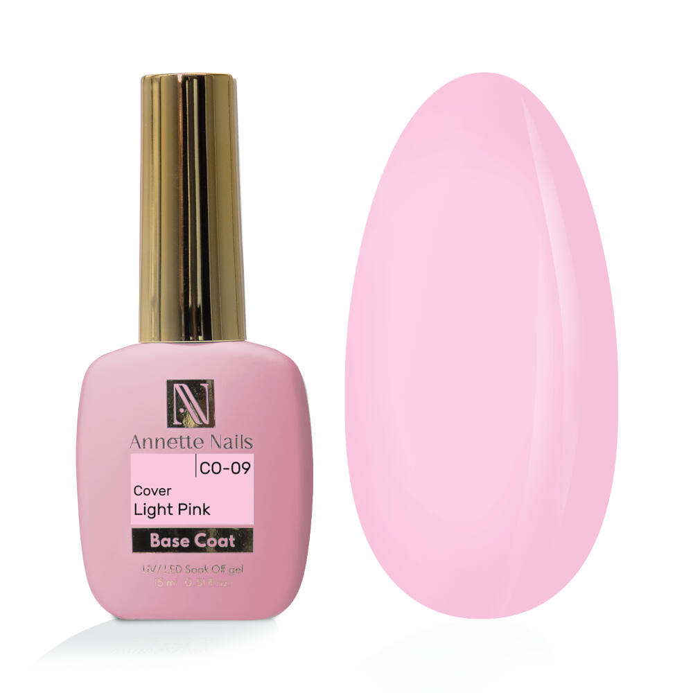 Baza Rubber AnnetteNails Cover Light Pink CO-09 - 12ml