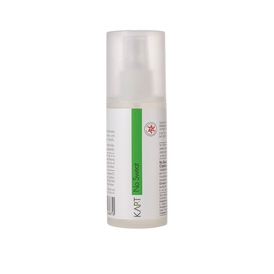 No Sweat — Fresh Feet Spray Kart 150ml (7018)