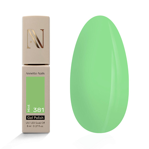 Oja Semipermanenta Jungle Mint 381 - 8ml Annette Nails
